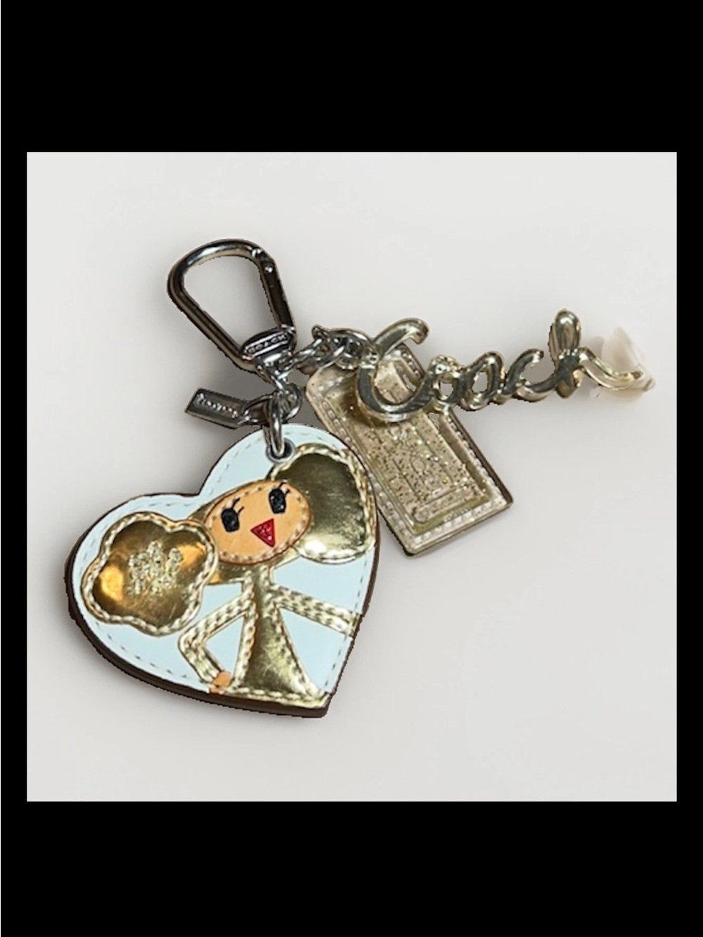Coach Poppy-Chan “GOLDY” Bag Charm, Shibuya, Japan EXCLUSIVE *Very Rare* Ltd. Ed